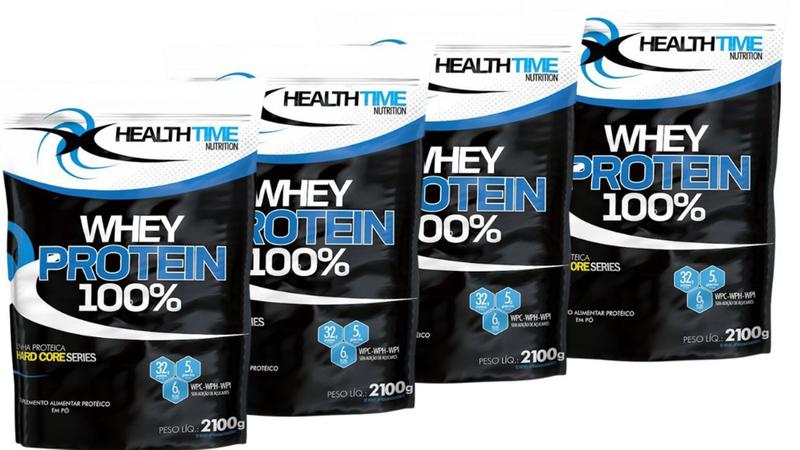 Imagem de Whey Protein 100% 8,4kg Healthtime (4 Refis)