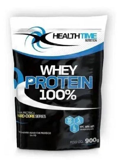 Imagem de Whey Protein 100% 900g Healthtime Zero Açúcar Chocolate