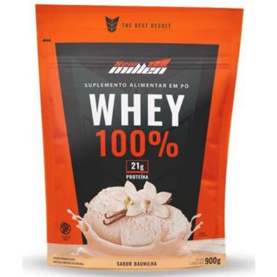 Imagem de Whey Protein 100% Concentrado 900g Refil - New Millen