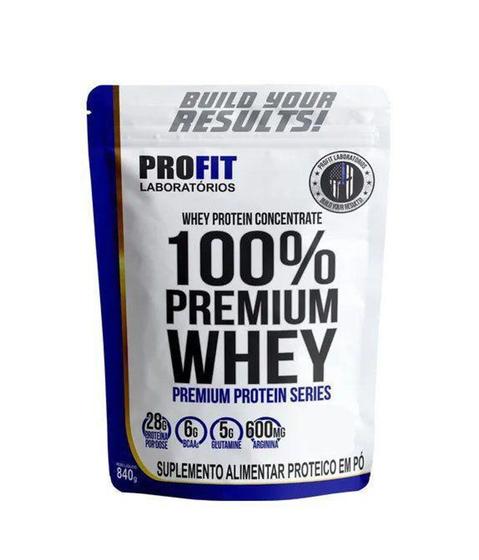 Imagem de Whey Protein 100% Concentrado Premium 840g - Profit Labs - PROFIT LABORATÓRIO