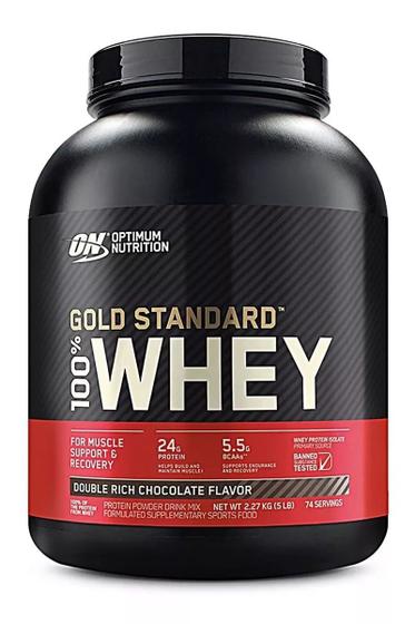 Whey Protein 100% Gold Standard Optimum Nutrition 2,27kg Menor preço em Whey Protein 100% Gold Standard Optimum Nutrition 2,27kg