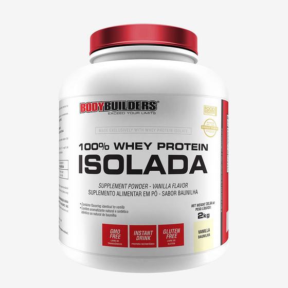 Imagem de Whey Protein 100% Isolada 2kg  - Bodybuilders