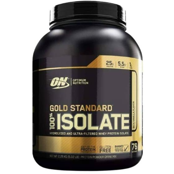 Imagem de Whey Protein 100% Isolado Gold Standard (2300g) Optimum Nutrition