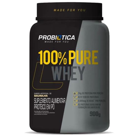 Imagem de Whey Protein 100% Pure 900g Probiotica