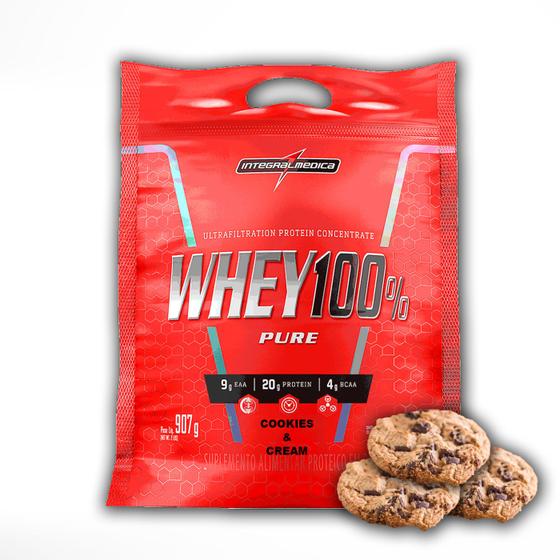 Imagem de Whey Protein 100% Pure Concentrado Refil 900g - Integralmedica