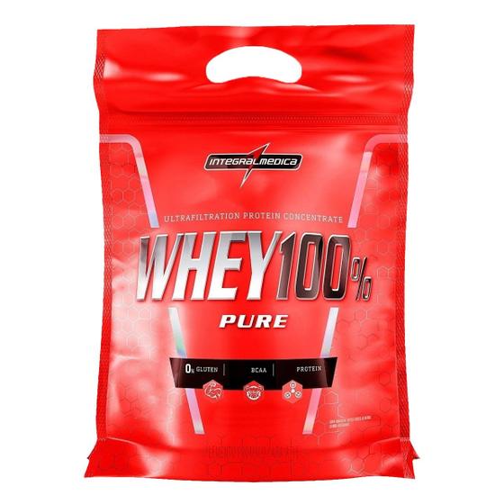 Imagem de Whey Protein 100% Pure Concentrado Refil 900g Integralmédica