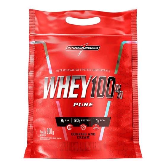 Imagem de Whey Protein 100% Pure Refil 900g Integralmedica