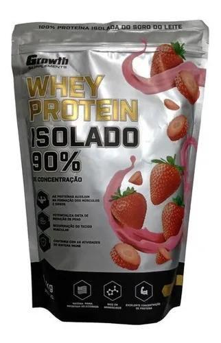 Imagem de Whey Protein 1kg Isolado 90%  Growth Supplements  - Sabores