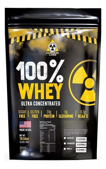 Imagem de Whey Protein 2kg 100% Ultra Concentrado Zero Açúcar E Glúten
