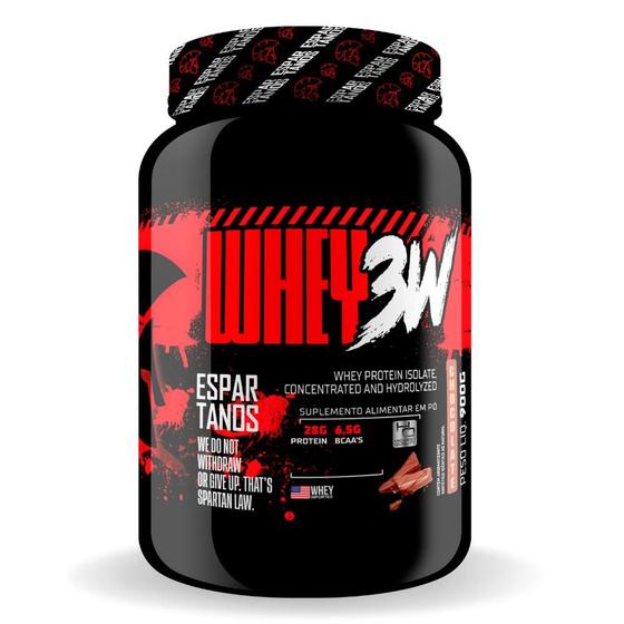 Imagem de Whey Protein 3W 900G - Espartanos