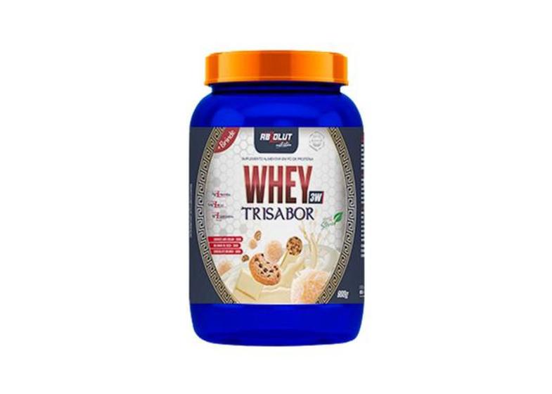 Whey Protein 3W TRISABOR 900g Absolut Whey Blend Magazine Luiza