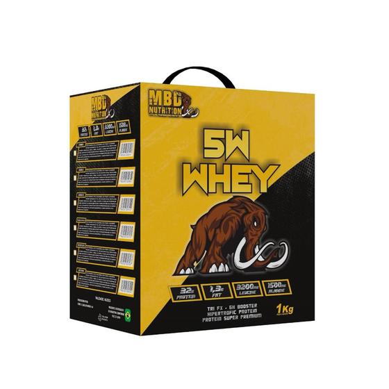 Imagem de Whey Protein 5W 1Kg - MBD Nutrition