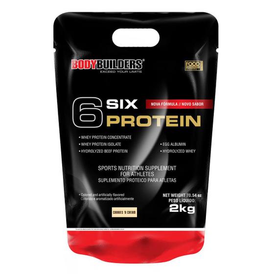 Imagem de Whey Protein 6 Six Protein Refil 2Kg Exclusivo - Bodybuilders