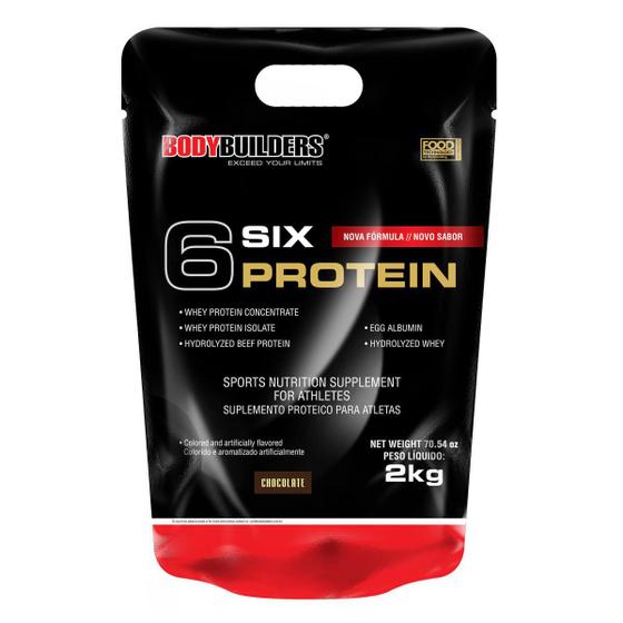 Imagem de Whey Protein 6 Six Protein Refil 2Kg Exclusivo - Bodybuilders