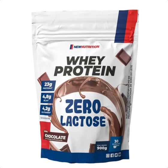 Imagem de Whey Protein All Natural Zero Lactose 900g New Nutrition