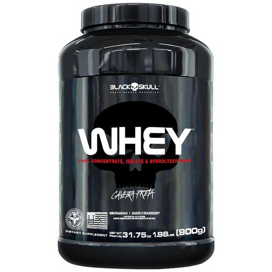 Imagem de Whey protein black skull - 900g (wpi, wpc, wph)