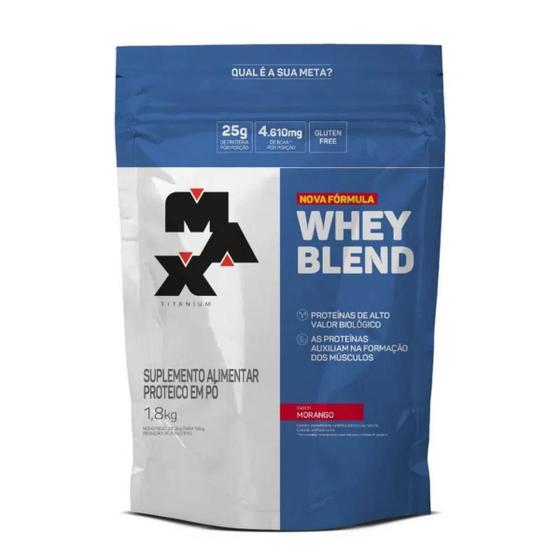 Imagem de Whey Protein Blend Refil 1,8Kg Max Titanium