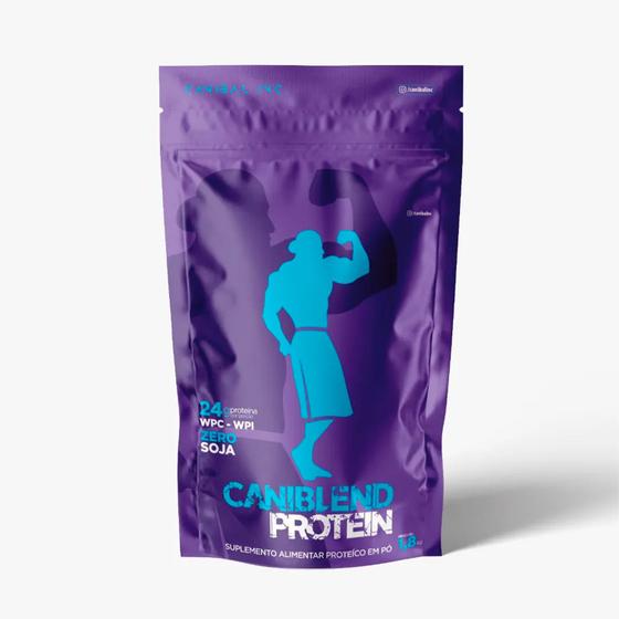 Whey Protein CaniBlend Protein 1.8kg Morango Canibal Inc