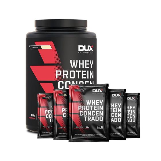 Imagem de Whey protein concentrado  900g + 5 sachês