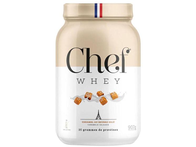 Imagem de Whey Protein Concentrado Chef Whey Gourmet - Caramel Au Beurre Salé 907g sem Lactose