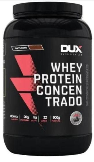 Imagem de Whey protein concentrado dux 900g sabor cappuccino