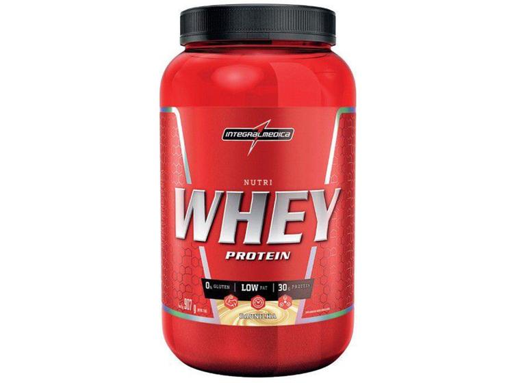 Whey Protein Concentrado Integralmédica 100% Pure - 907g Baunilha Menor preço em Whey Protein Concentrado Integralmédica 100% Pure - 907g Baunilha