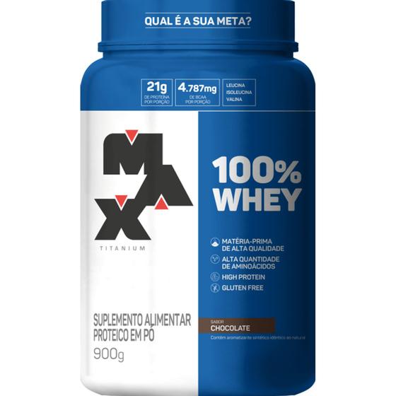 Imagem de Whey Protein Concentrado Max Titanium 900g