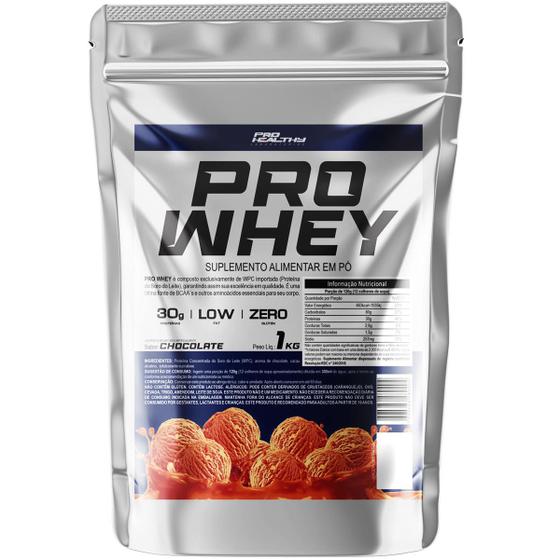 Imagem de Whey Protein Concentrado - Refil 1kg - Pro Healthy