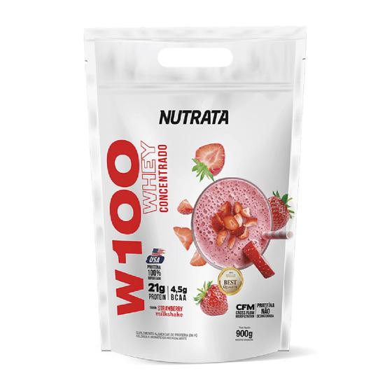 Imagem de Whey Protein Concentrado W100 900g Nutrata