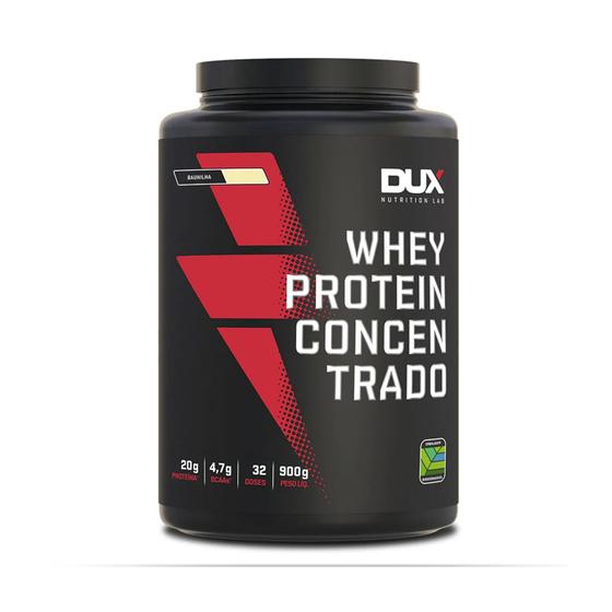 Imagem de Whey Protein Dux Concentrado Baunilha 20g De Proteína 900g