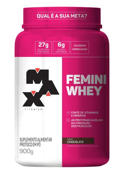 Imagem de Whey Protein - Femini Whey Max Titanium - 900G