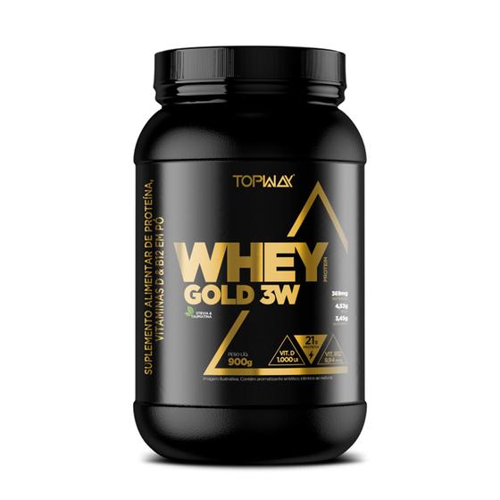 Imagem de Whey Protein Gold 3W Topway 900g
