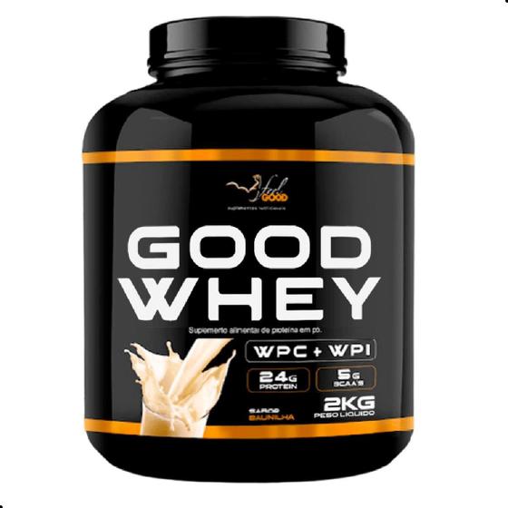 Whey Protein Good WPC + WPI 2Kg Feel Good Whey Protein Magazine Luiza