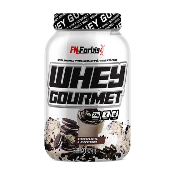 Imagem de Whey Protein Gourmet 900 G Fn Forbis Cookies And Cream