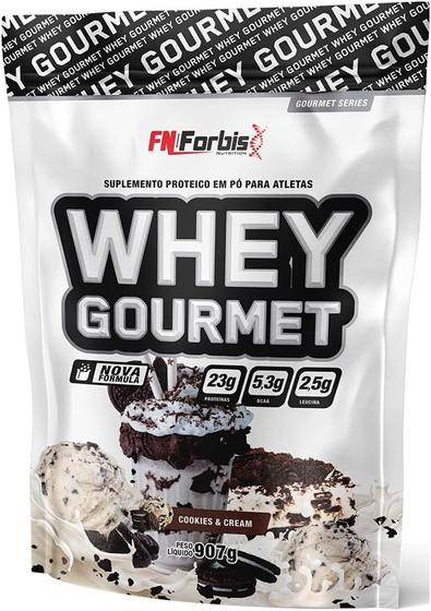 Imagem de Whey Protein Gourmet Refil - 907g  - FN Forbis Nutrition