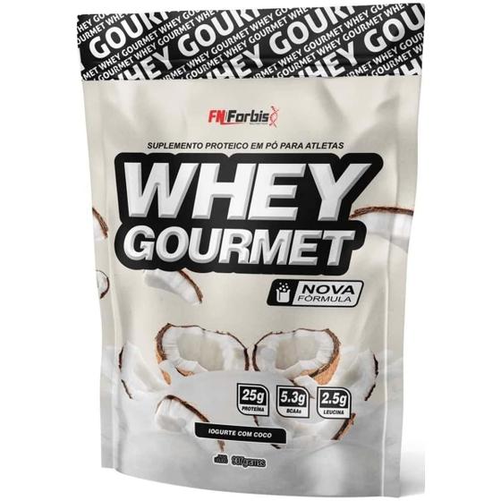 Imagem de Whey Protein Gourmet Sc 900G Fn Forbis Iogurte Com Coco