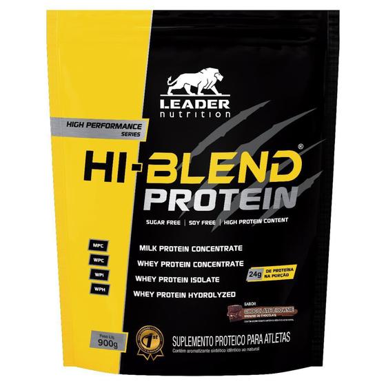 Whey Protein HI Blend 900g Leader Nutrition Whey Blend Magazine Luiza