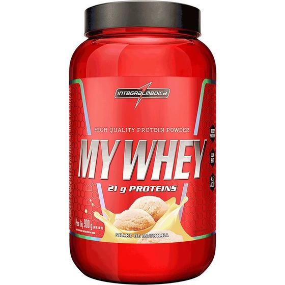 Imagem de Whey Protein Integralmedica  My Whey Shake Chocolate 900g Pote