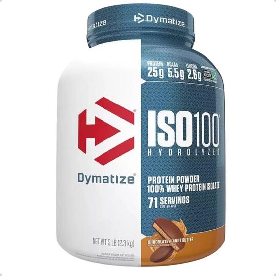 Imagem de Whey Protein ISO100 Hydrolyzed 2,3Kg 5Lbs Dymatize