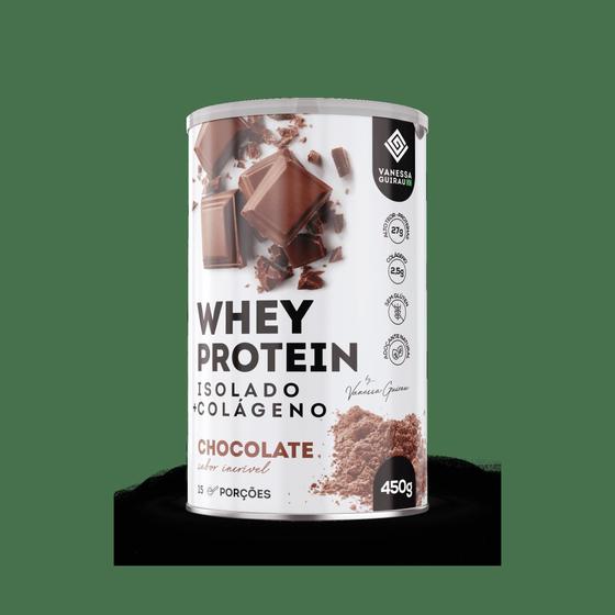 Imagem de Whey Protein Isolado + Colágeno - 450g (Chocolate)