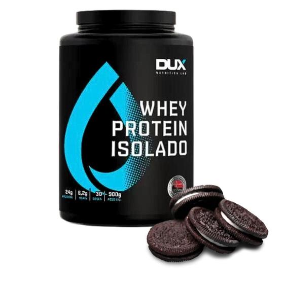 Imagem de Whey Protein Isolado Cookies 900g  - Dux Nutrition Suplemento