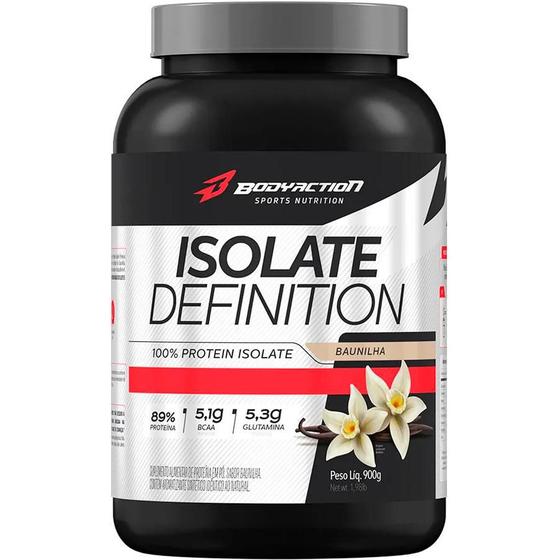 Whey Protein Isolado Definition 89 Proteina 900g BodyAction Whey