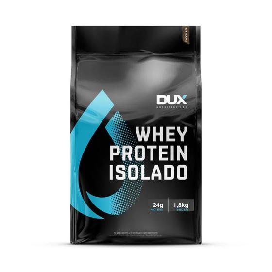 Imagem de Whey Protein Isolado DUX Nutrition 1800g Sabor Chocolate