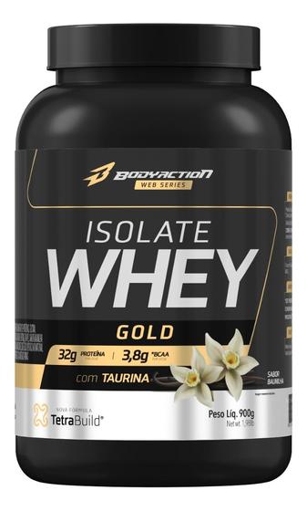 Imagem de Whey Protein Isolado e Hidrolisado Isolate Gold 900g - Bodyaction