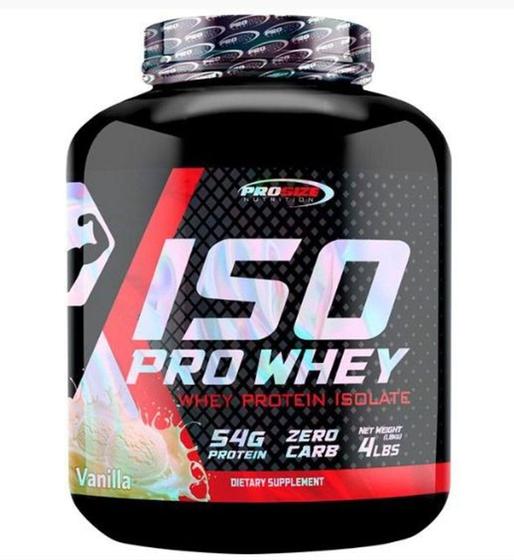 Imagem de Whey Protein Isolado Iso Prosize Nutrition 1,8Kg Baunilha