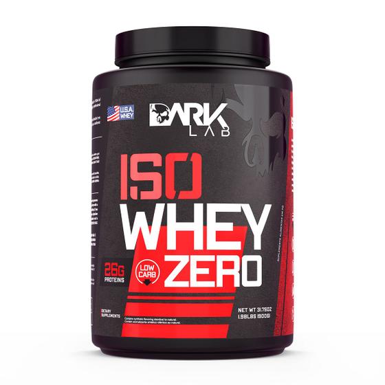 Whey Protein Isolado Iso Whey Zero 900g Dark Lab Menor preço em Whey Protein Isolado Iso Whey Zero 900g Dark Lab