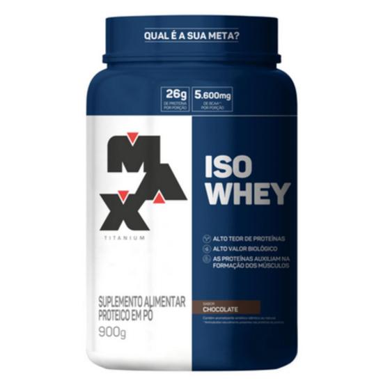 Imagem de Whey Protein Isolado Max Titanium 900g 