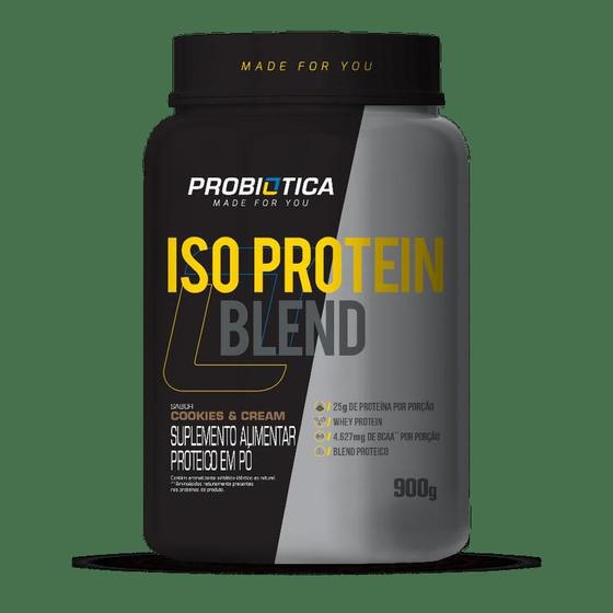 Whey Protein Isolado Probiótica Iso Protein Blend Pote 900G Whey