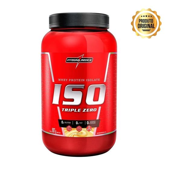 Imagem de Whey Protein Isolado Triple Zero 907g Baunilha INtegral Medica