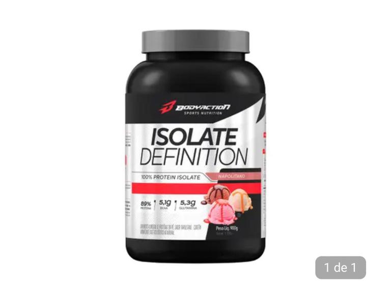 Whey Protein Isolate Definition 900g Body Action Whey Protein